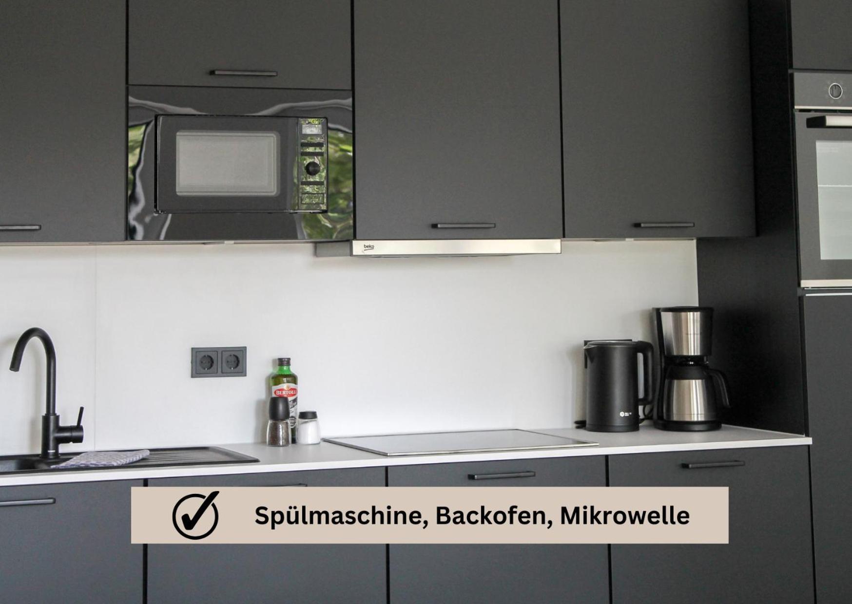 Modern Apartment - Fuer Freunde & Familien, Stadtnah, Parkplatz, E-Ladestation, Gitterbox Fuer Fahrraeder, Fitnessstudio, Digitale Gaestemappe Mit Restaurant- Und Unternehmenstipps Coblença Exterior foto