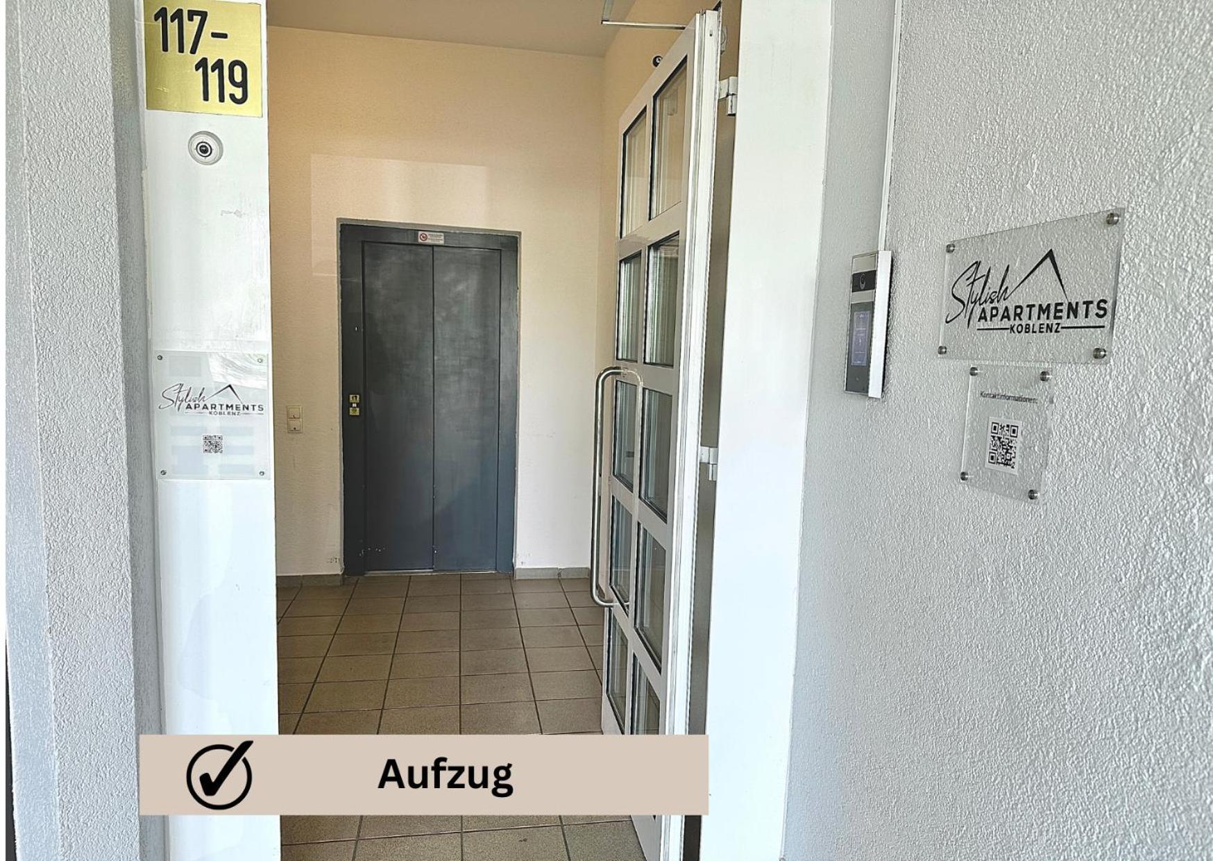 Modern Apartment - Fuer Freunde & Familien, Stadtnah, Parkplatz, E-Ladestation, Gitterbox Fuer Fahrraeder, Fitnessstudio, Digitale Gaestemappe Mit Restaurant- Und Unternehmenstipps Coblença Exterior foto